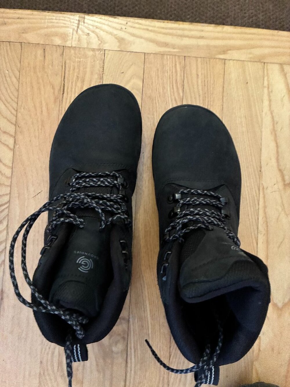 Groundies black size 44 waterproof boots